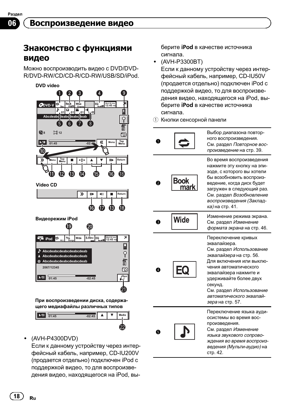 AVH-p4300dvd схема