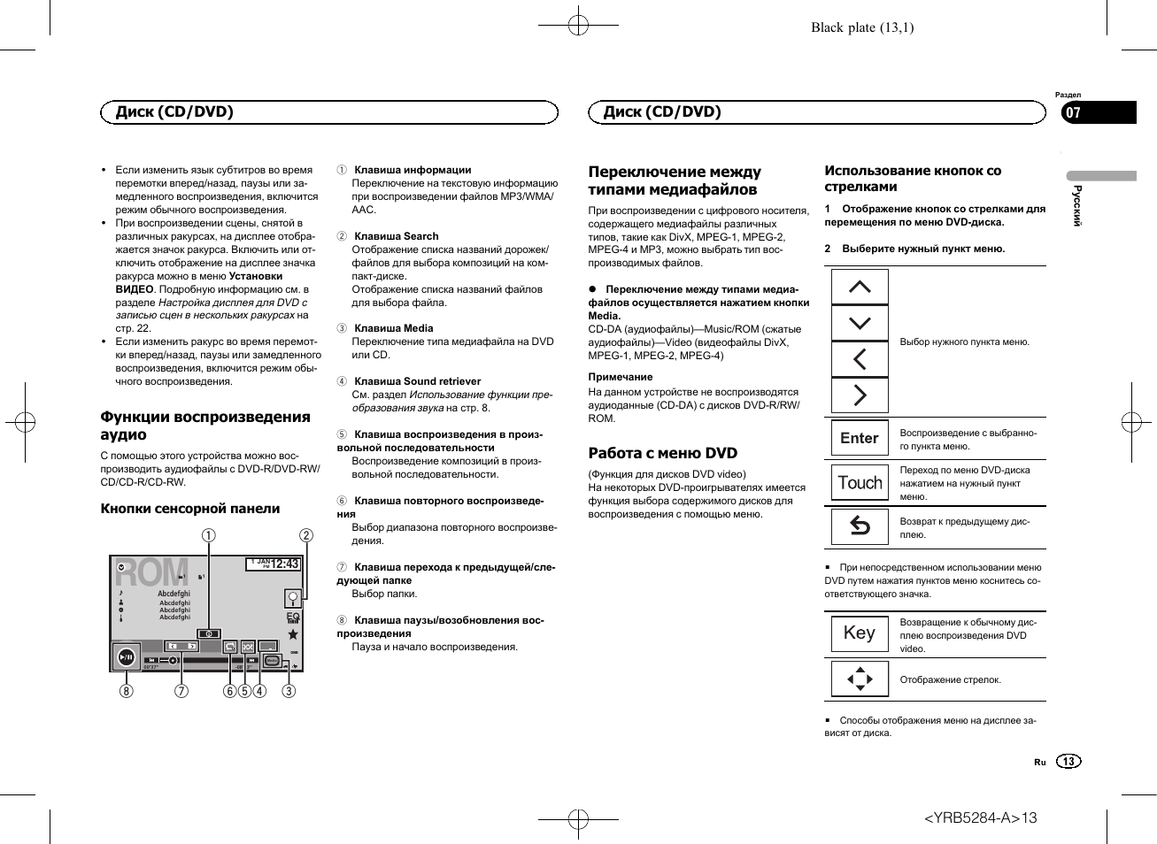 Pioneer avh 160dvd схема подключения