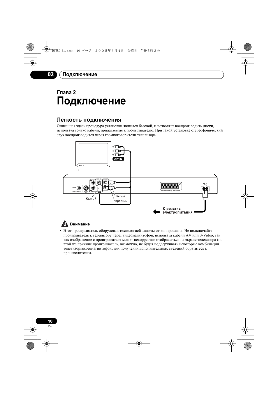 Dv pioneer ok схема подключения