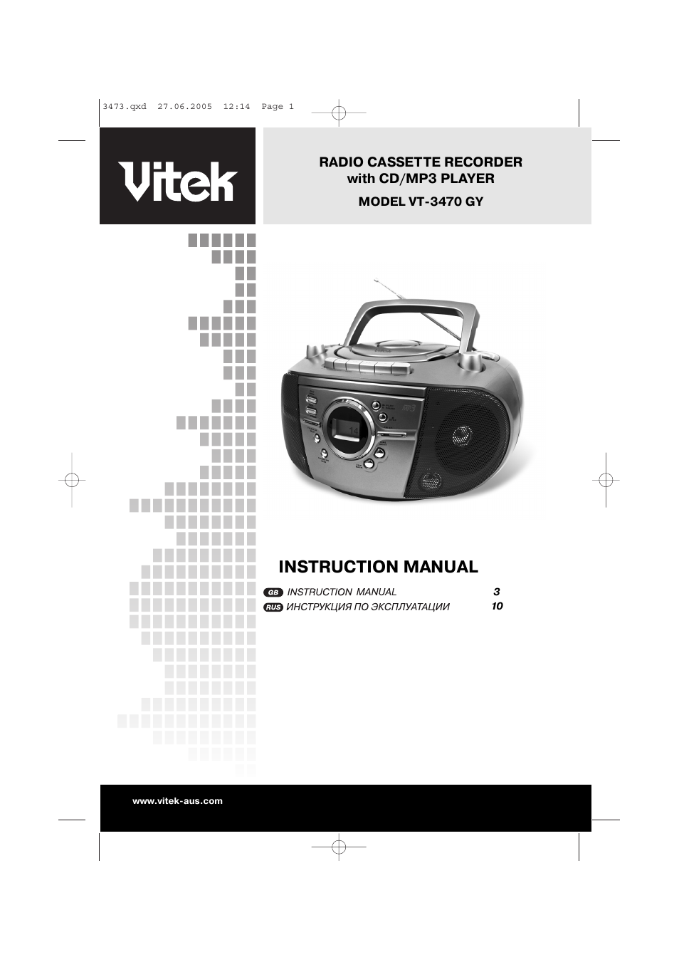 Vitek vt 3456 gy схема