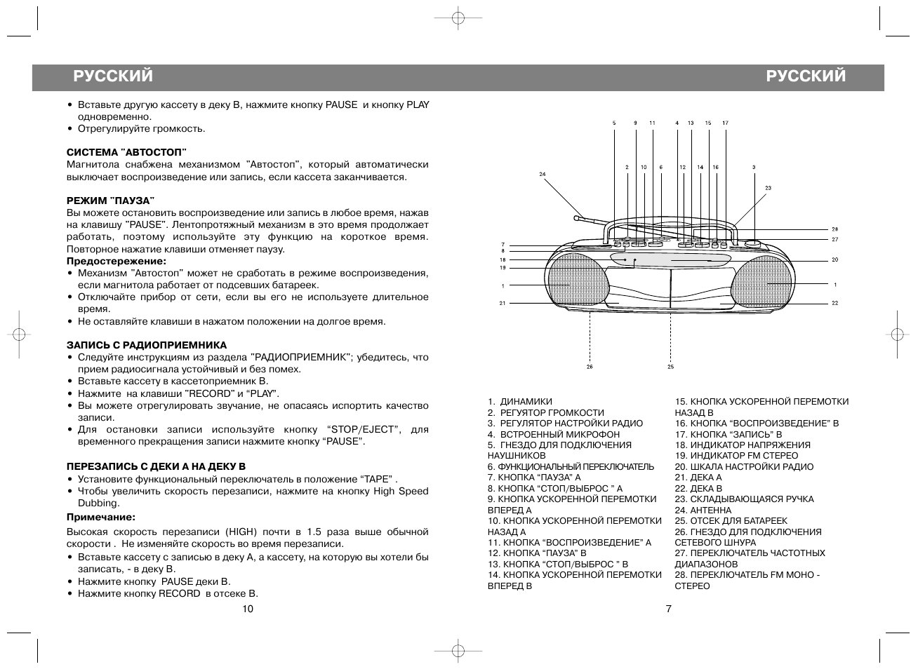 Магнитола vitek vt 3458 схема