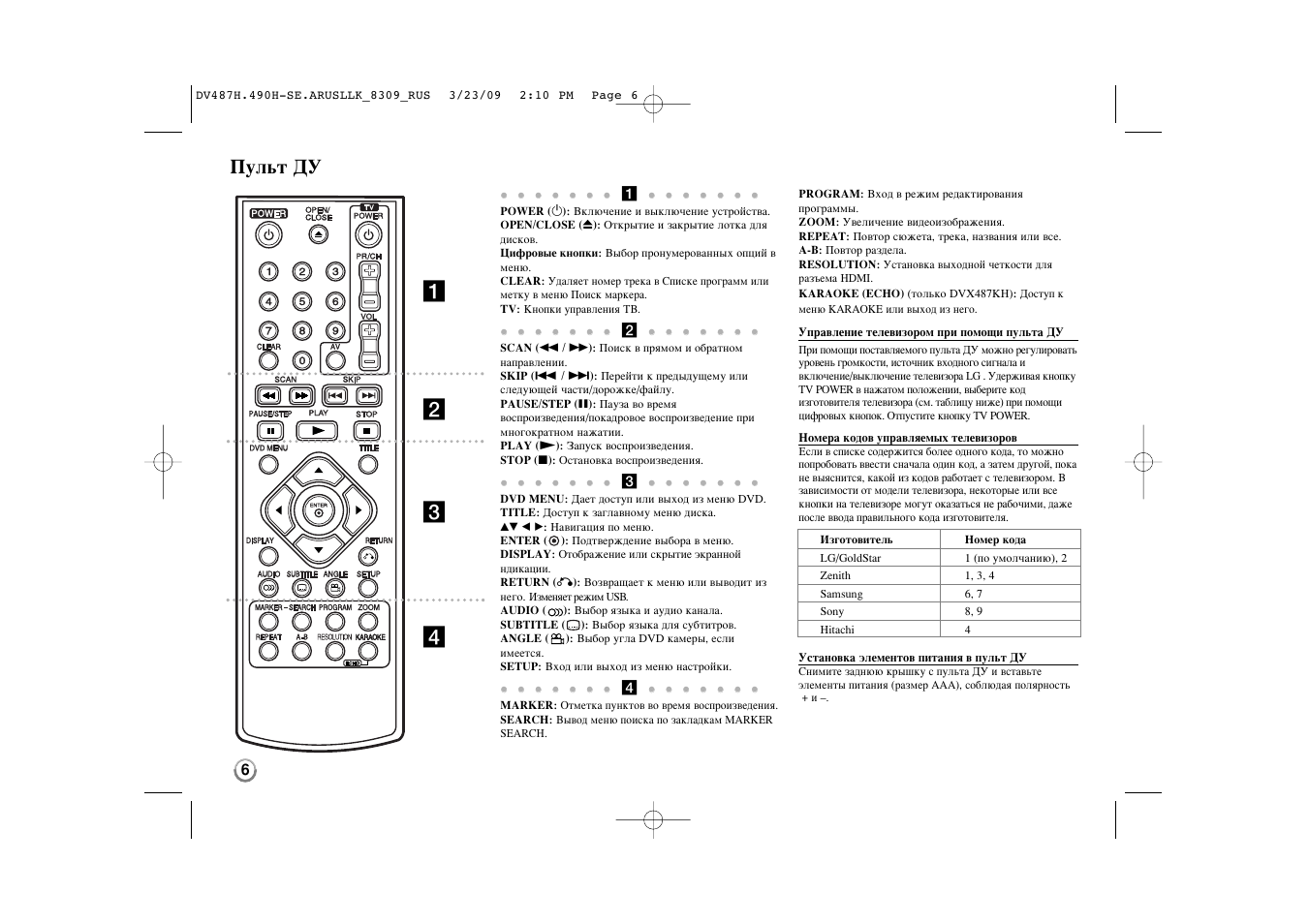 Lg dvx556kh схема
