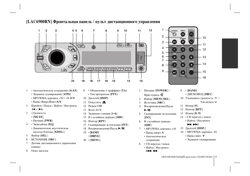 Lg lac m6500 схема подключения