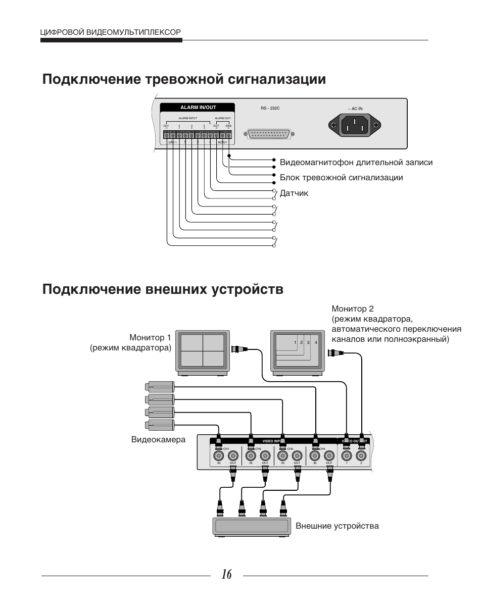Подключение тревожной кнопки схема подключения