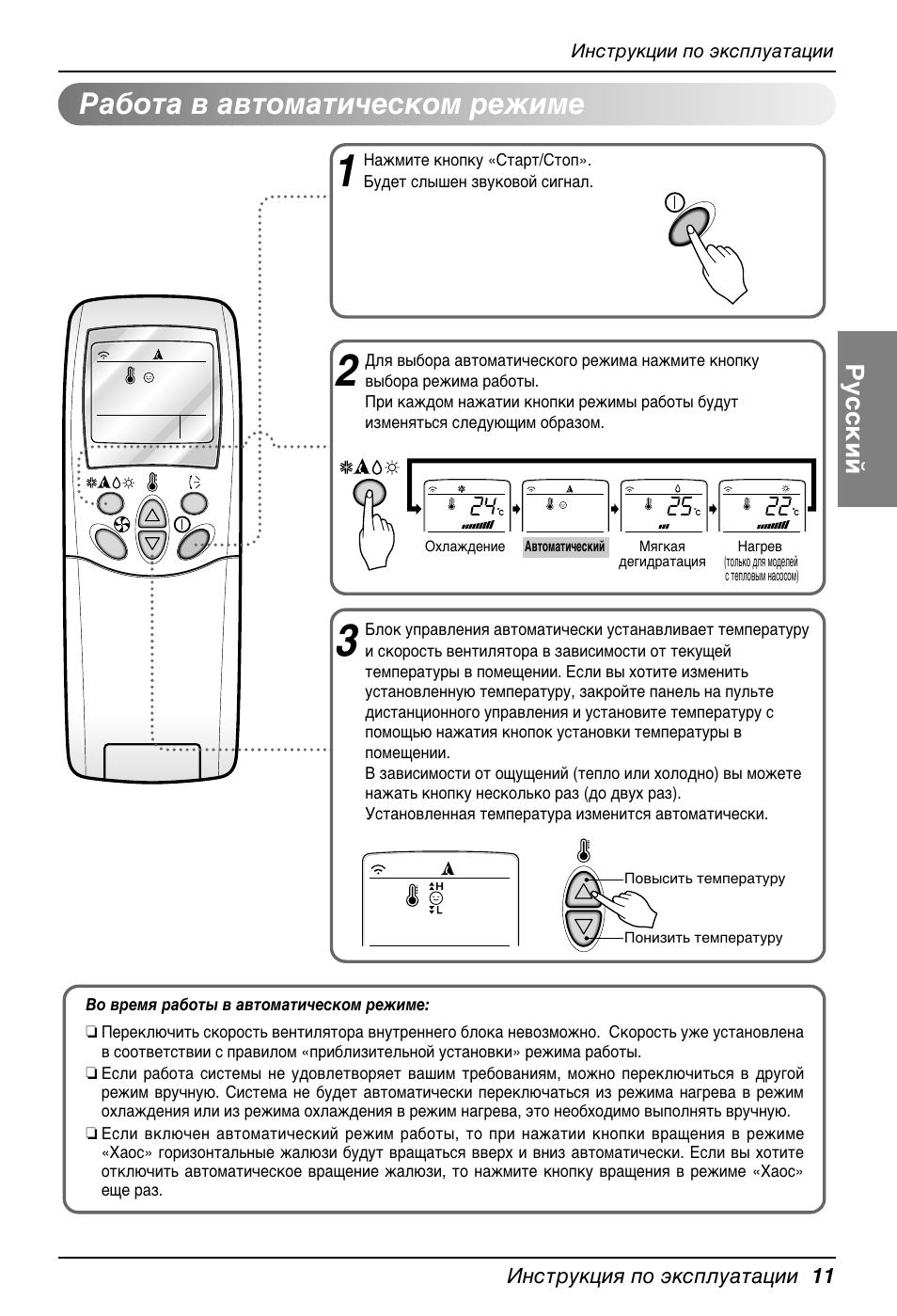 Инструкция кондиционер lg картина