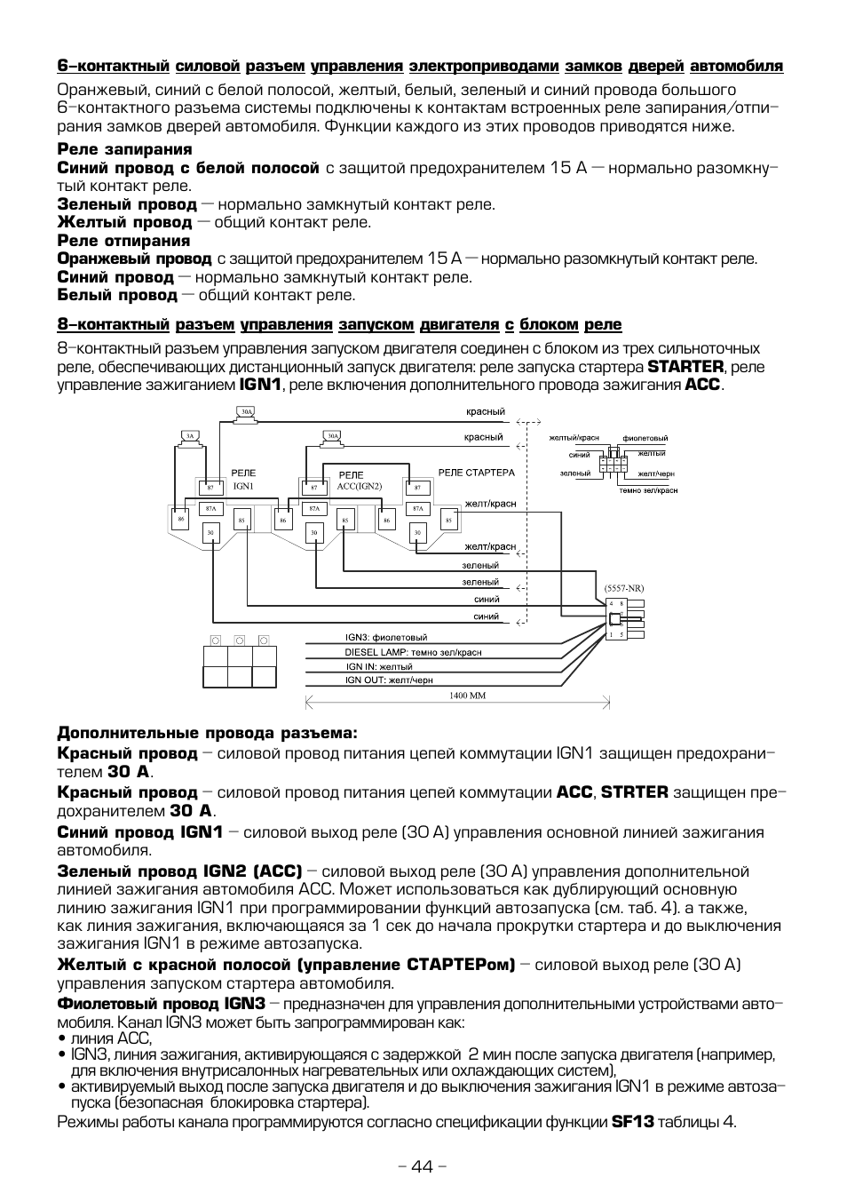 Сигнализация шериф zx 750 схема подключения