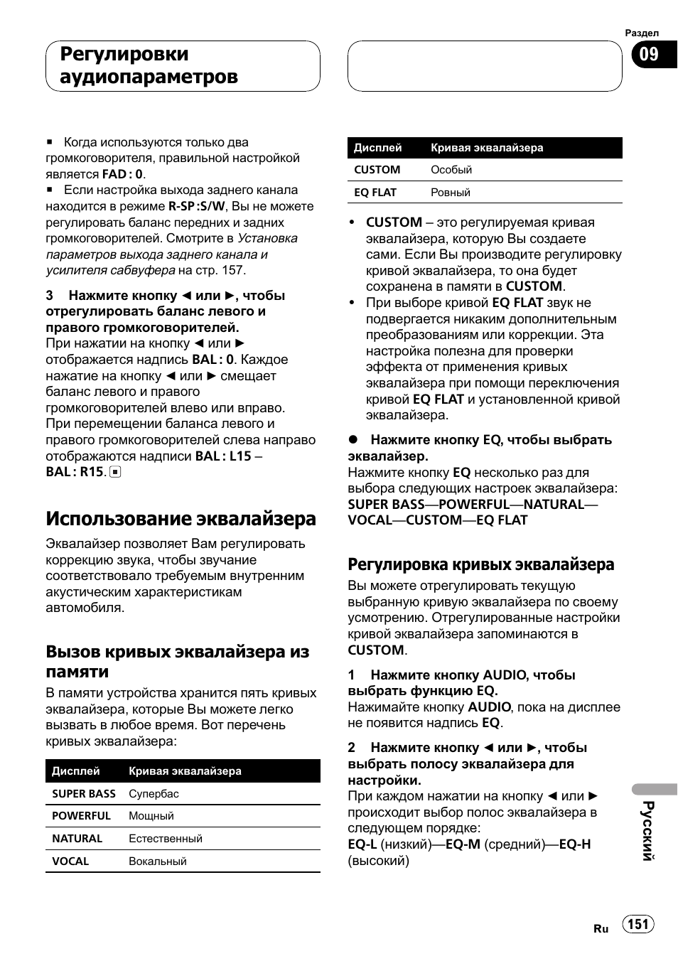 Автомагнитола pioneer deh 4800fd инструкция