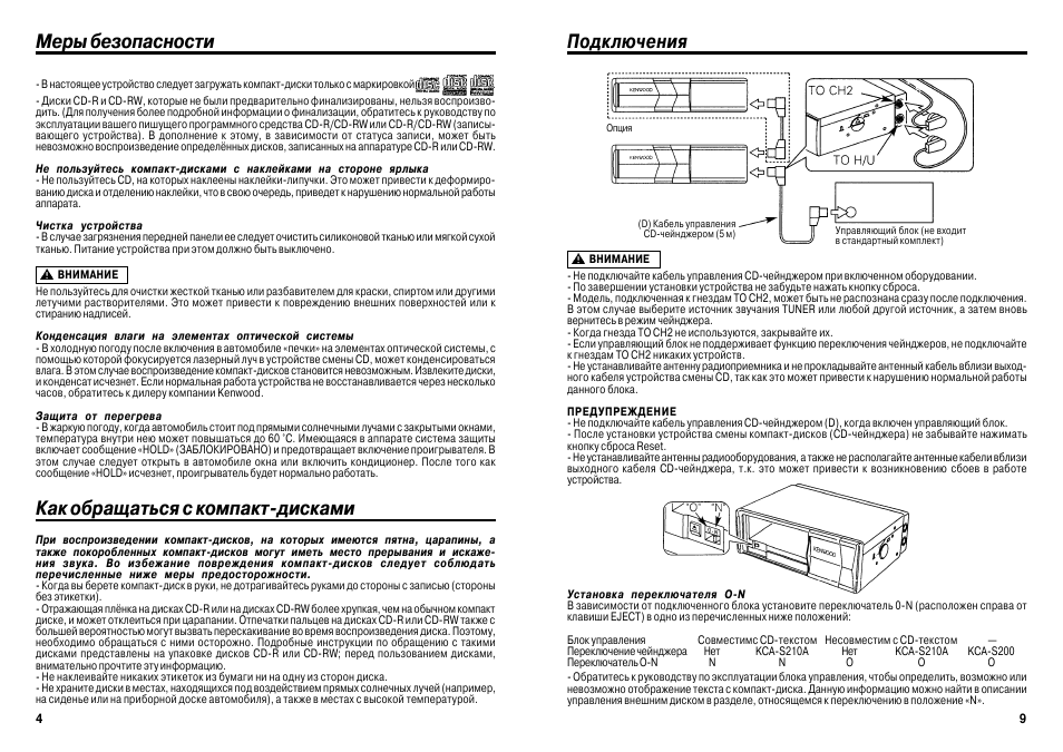 Kenwood инструкция на русском языке. Инструкция 87н. Инструкция 87дсп. CD чейнджер Кенвуд инструкция. 5 CD Changer инструкция.