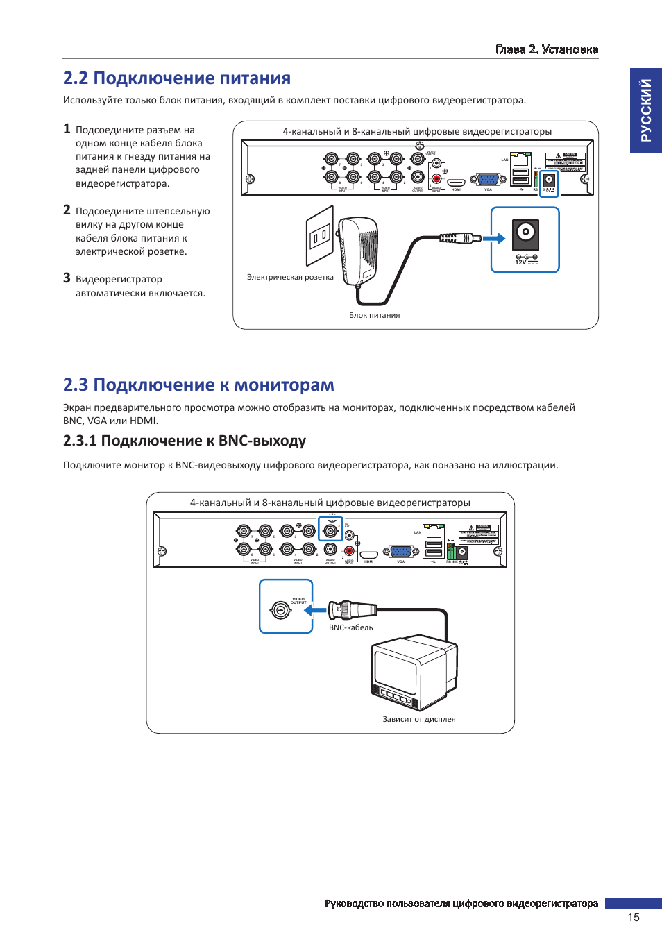 Подключение питания видеорегистратора. Видеовыход bnc на мониторе. как подключить видеорегистратор к монитору. подключение второго монитора к видеорегистратору. подключение дополнительного монитора к видеорегистратору.