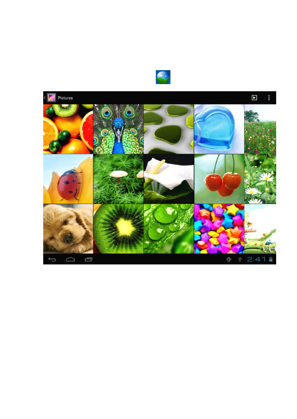 background image