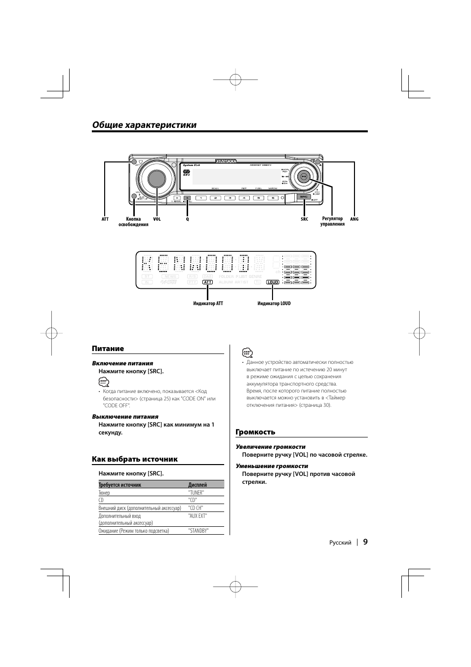 Автомагнитола kenwood kdc w241 инструкция