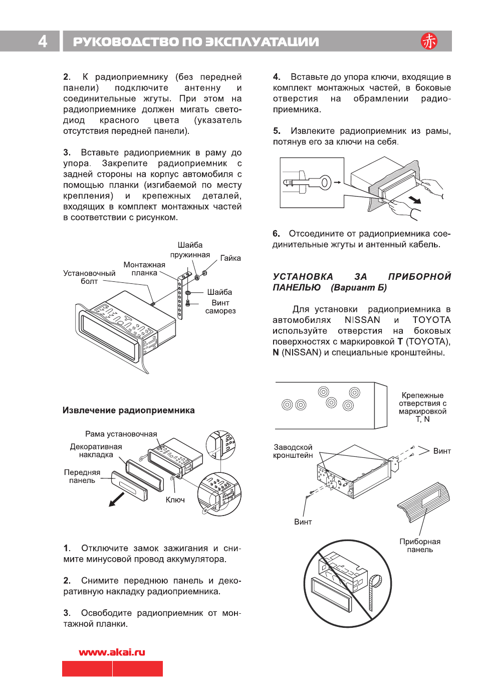 Akai ACR 224mmu подключение сабвуфера