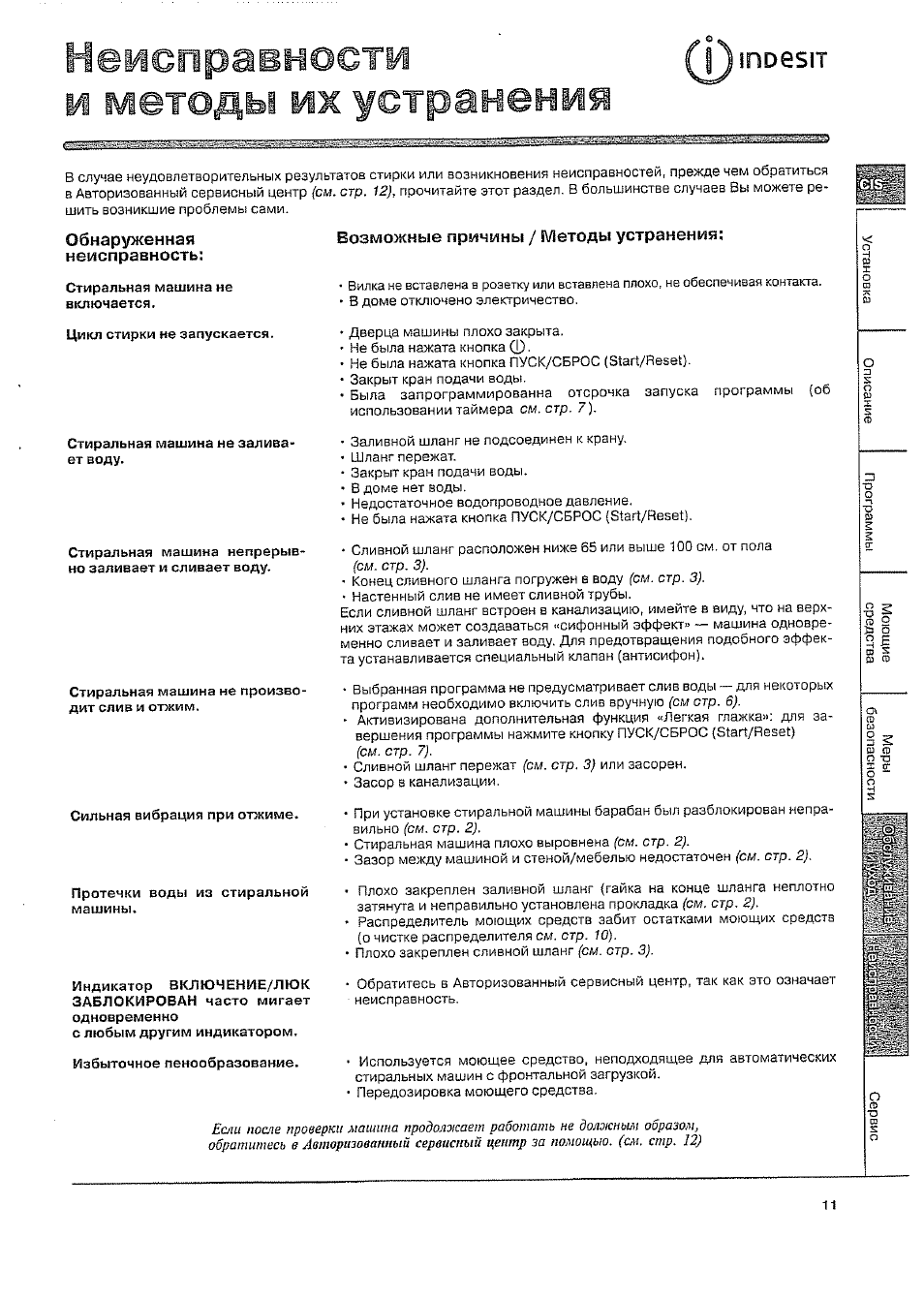 Стиральная машина индезит как пользоваться старого образца инструкция по эксплуатации