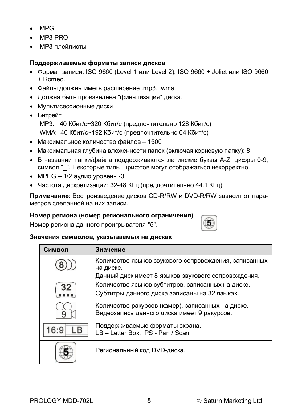 Магнитола prology mdd 702l инструкция