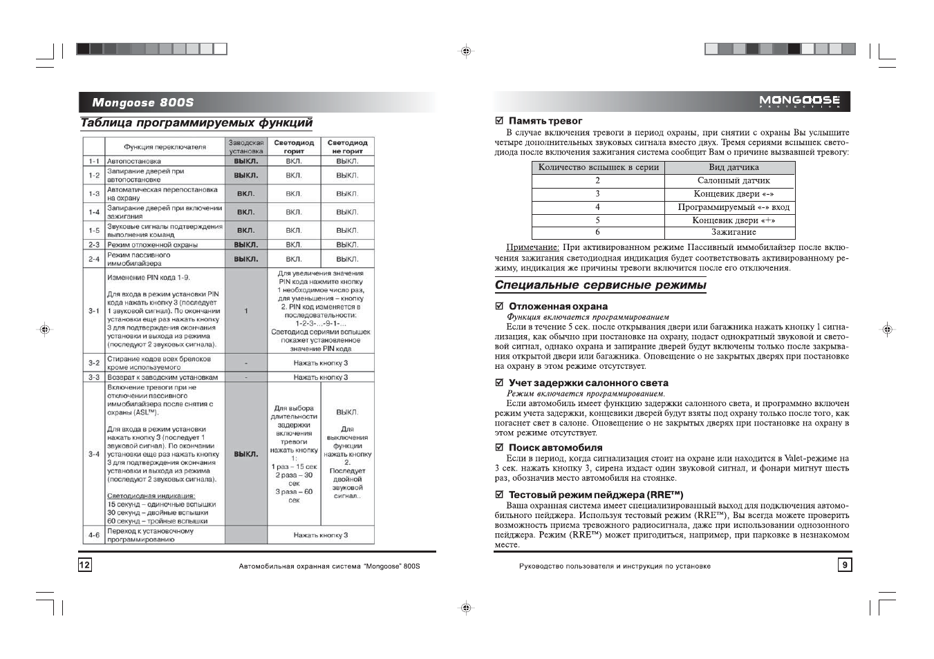 Сигнализация мангуст империум 5000 инструкция - 86 фото