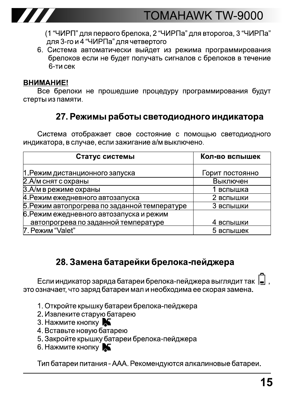 Томагавк инструкция 9000 инструкция