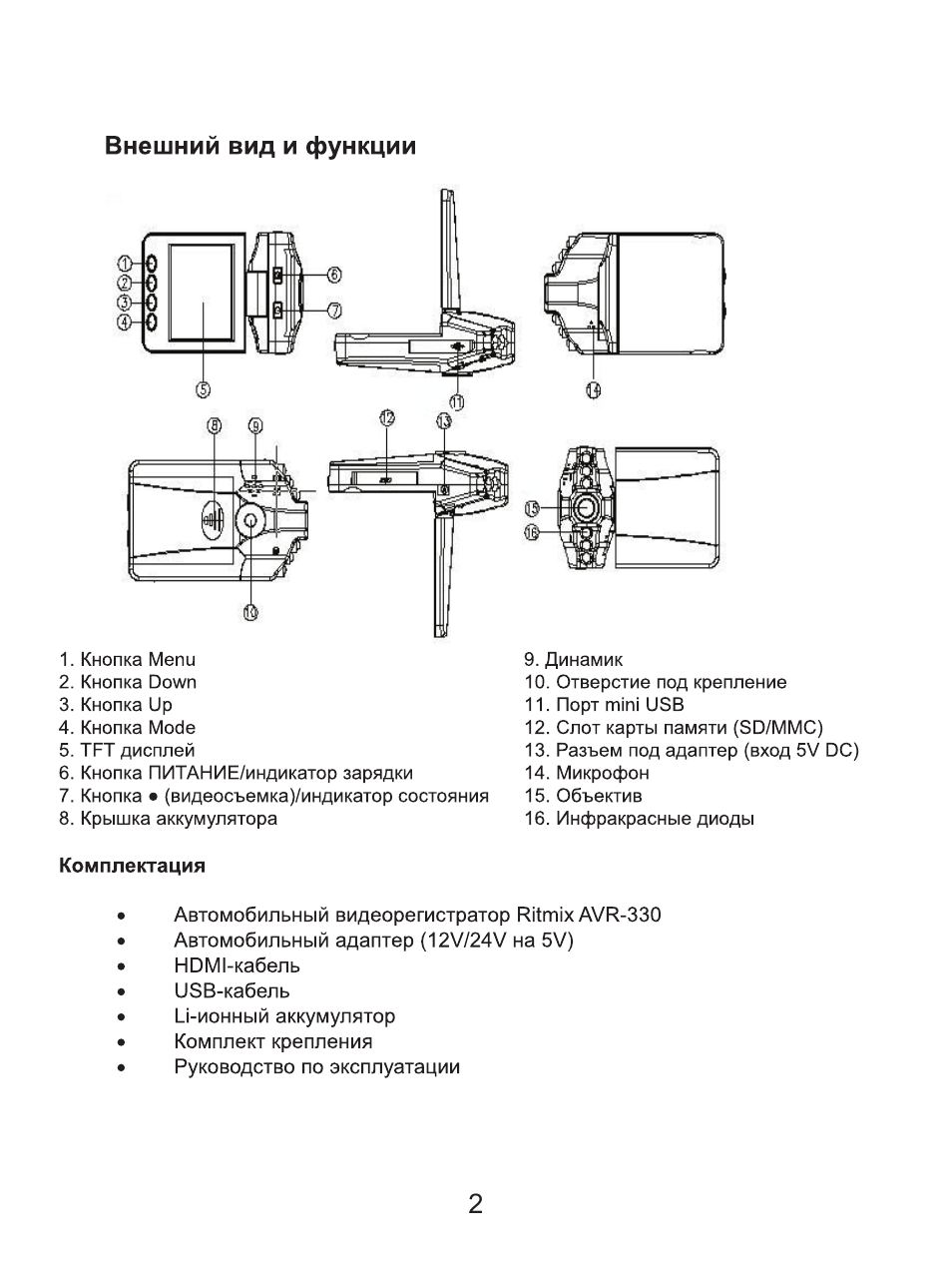 Видеорегистратор ritmix avr 435 инструкция - 94 фото