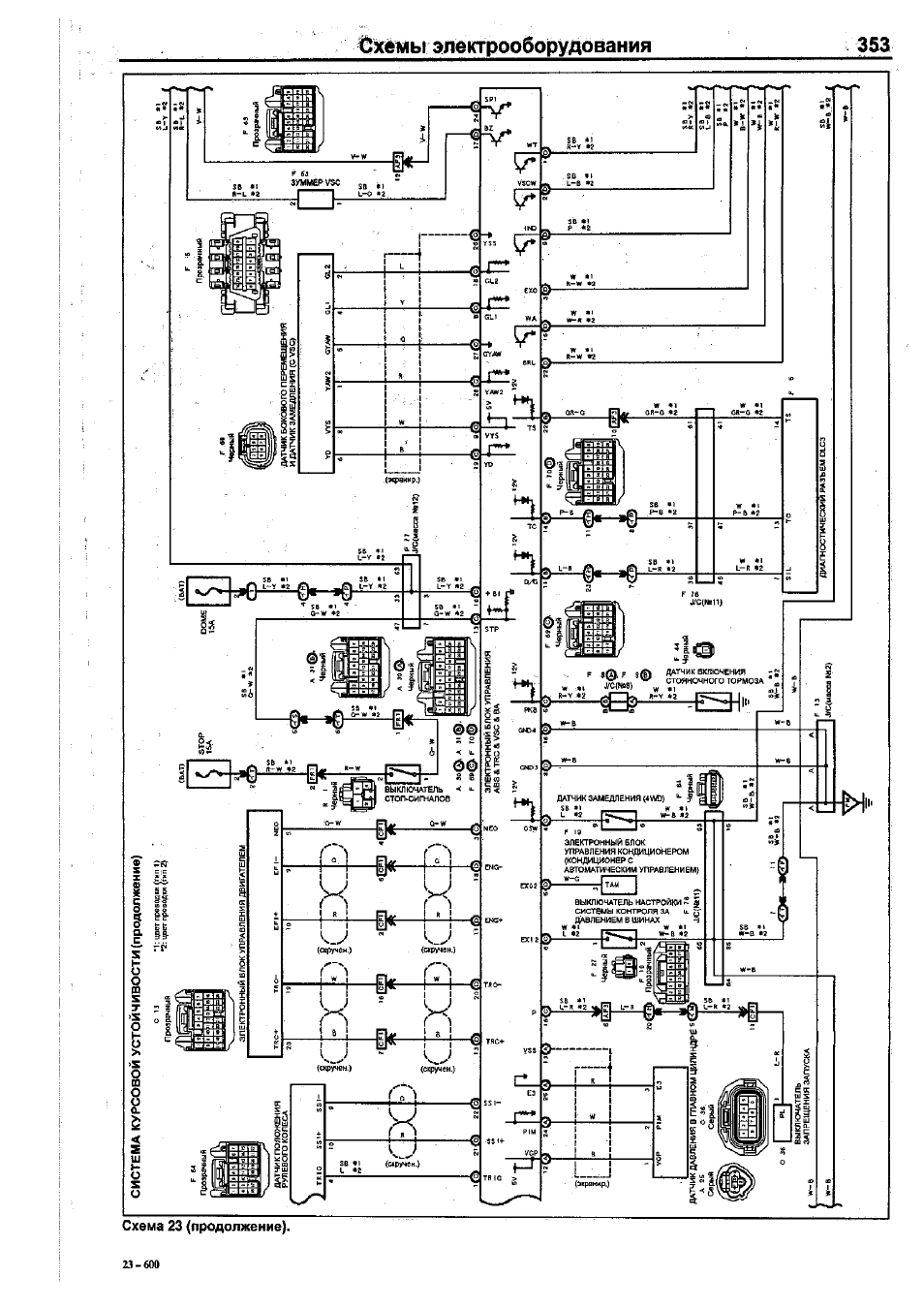 Электрическая схема Тойота Дюна (Большое количество фото) - avtozahod.ru
