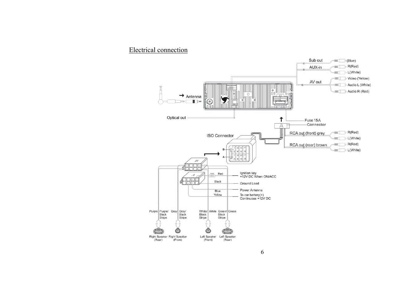 Hyundai h cmd2007 схема подключения