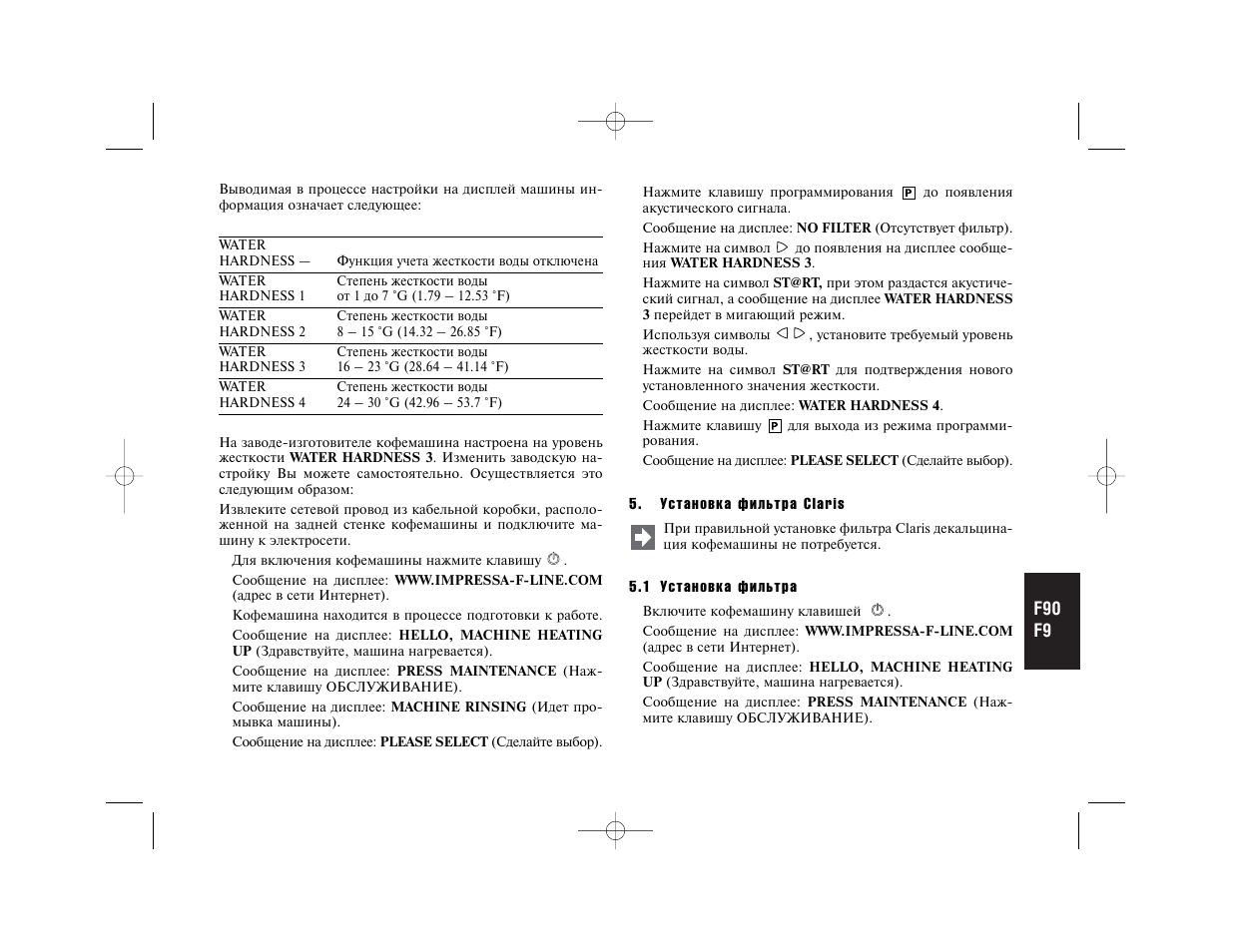 F9 инструкция на русском языке. Кофемашина Impressa f90 инструкция. Ошибка Impressa f7. Amoi f9 инструкция на русском. 5751 F9 инструкция.