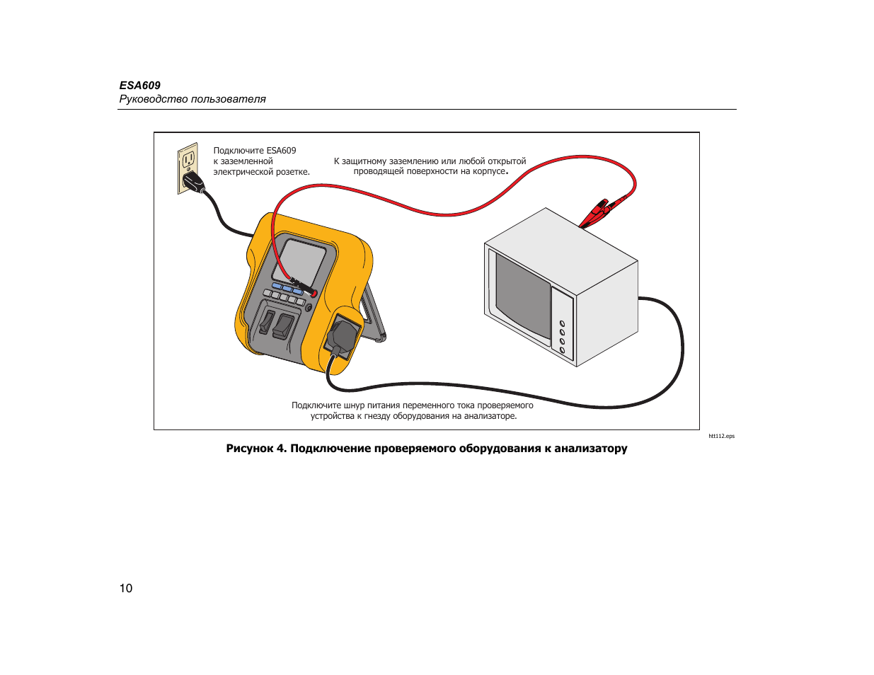 Fluke 124 схема