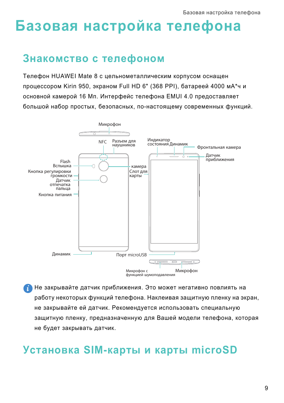 Honor 9a схема