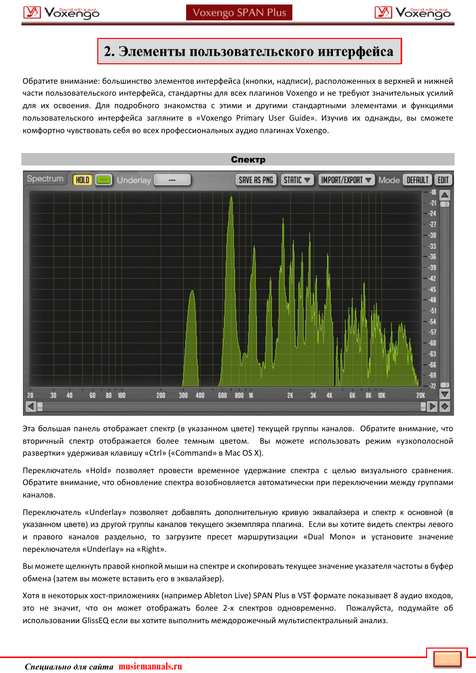 Voxengo span