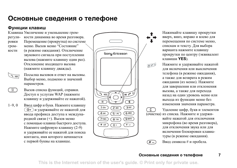 Про функции телефона