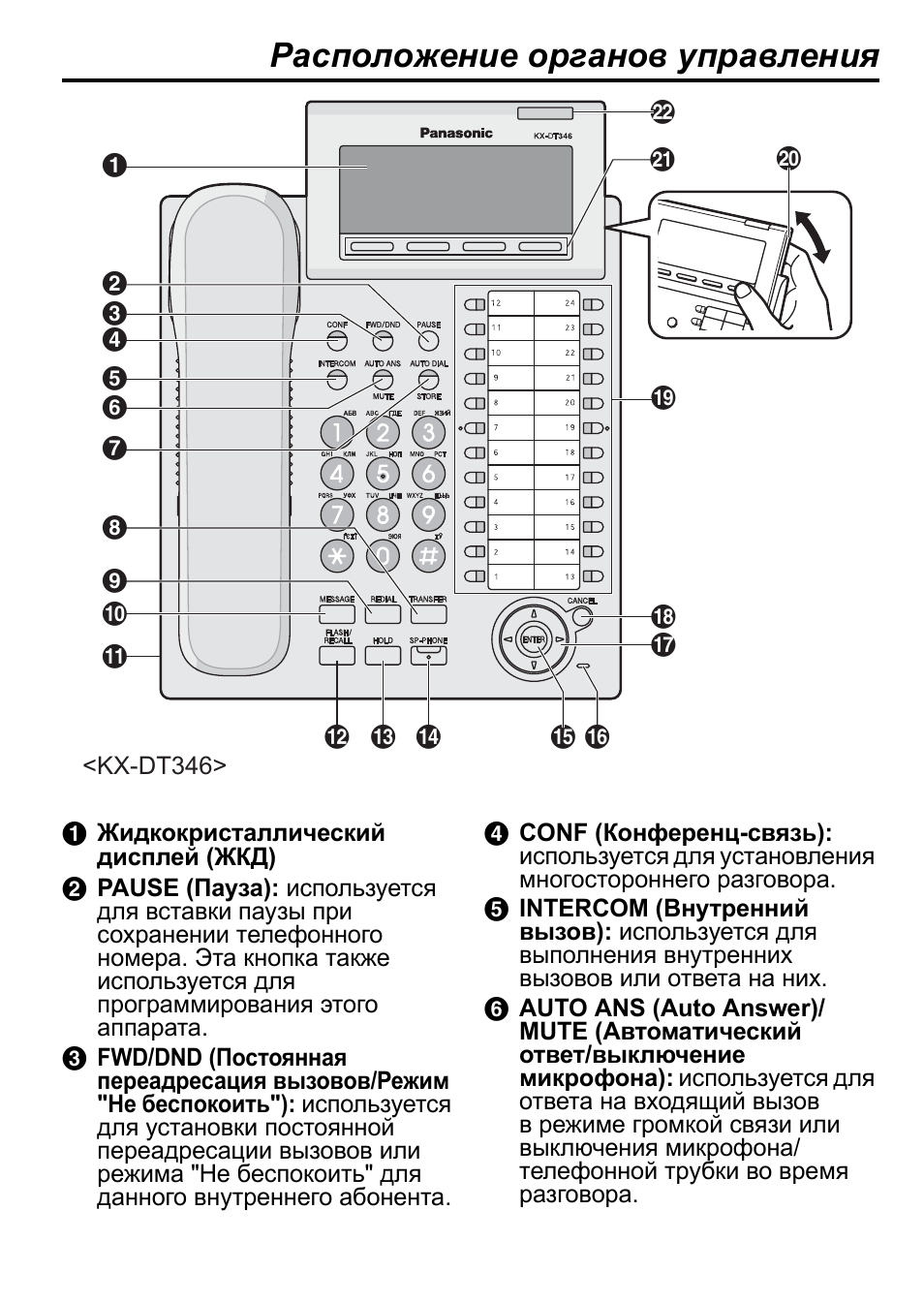 Panasonic kx ft78 схема