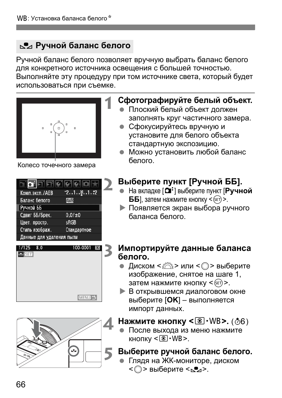 Инструкция по эксплуатации Canon EOS-1Ds Mark II | Страница 66 / 252